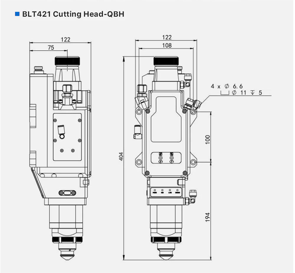 BLT421 Cutting Head