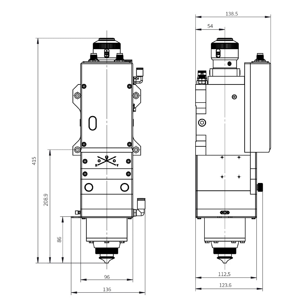 BM06K Cutting Head